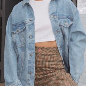 brandy melville denim jacket